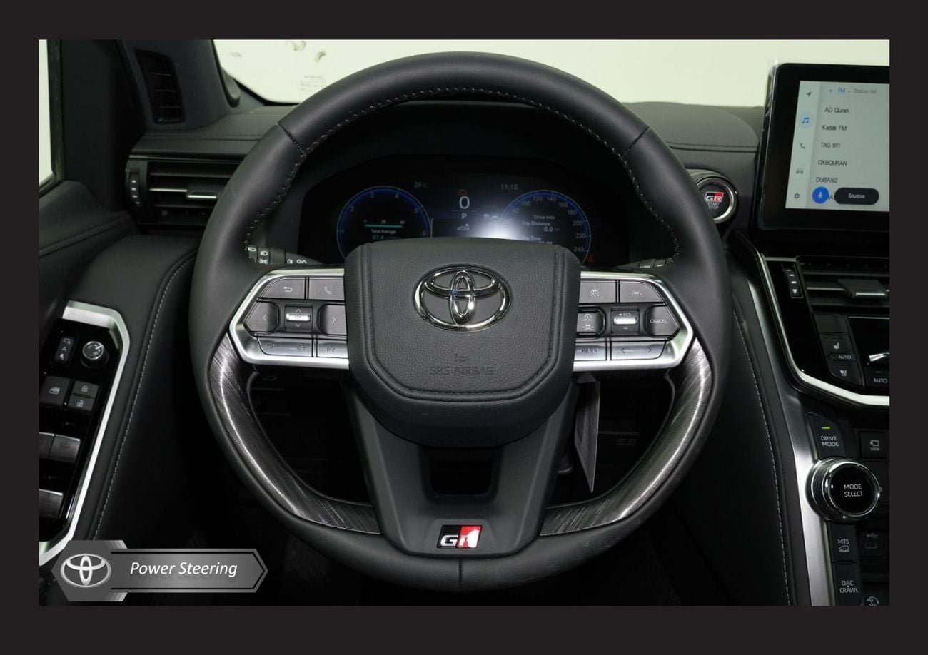 تويوتا لاند كروزر #Al TOYOTA LAND CRUISER LC300 GR SPORT 3.5L TWIN TURBO HI(i) A/T PTR Only export