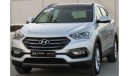 Hyundai Santa Fe Hyundai Santa Fe 2018 GCC Forwell Panorama in excellent condition