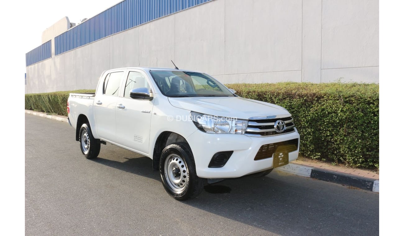 تويوتا هيلوكس GL تويوتا هايلكس 2018 حليجي جير عادي بترول فورويل