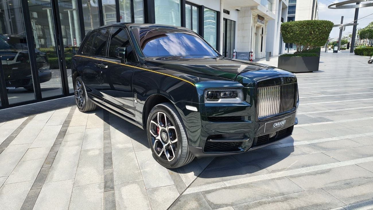 Rolls Royce Cullinan GCC, Black badge