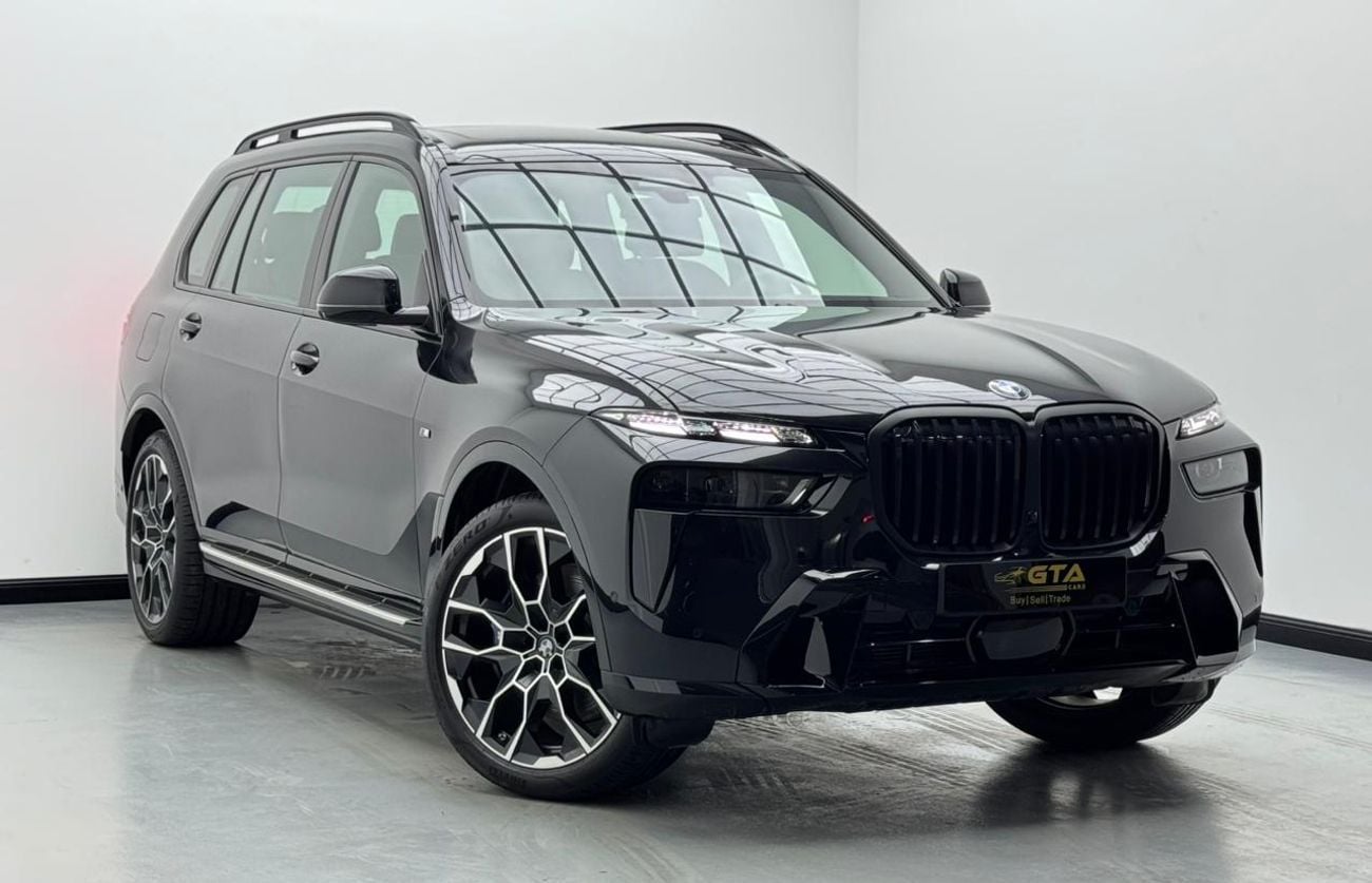بي أم دبليو X7 2025 BMW X7 xDrive40i M-Sport Pro, 2030 BMW Warranty + Service Pack, Low Km, Fully Loaded, GCC