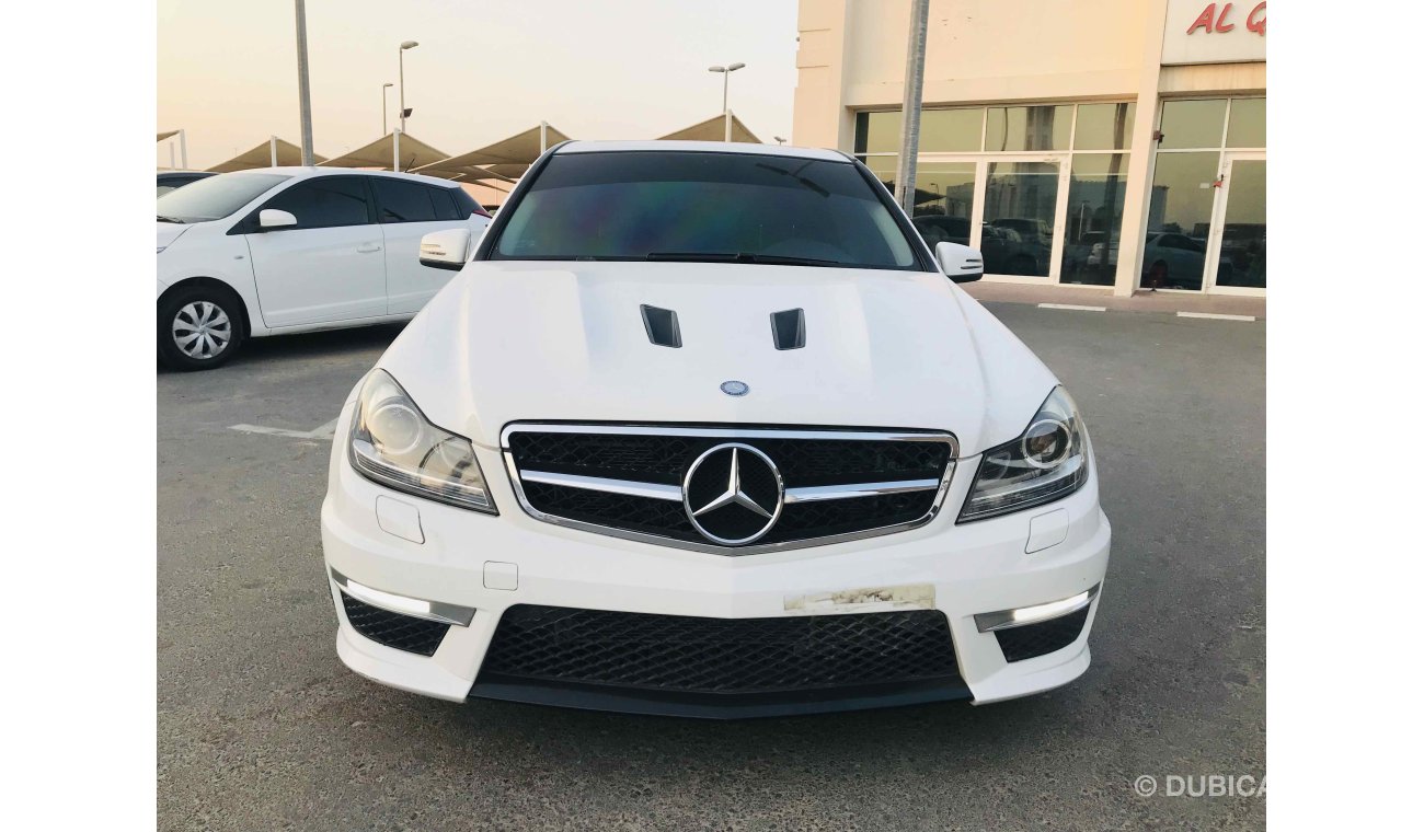 Mercedes-Benz C 300 with C63 AMG kit