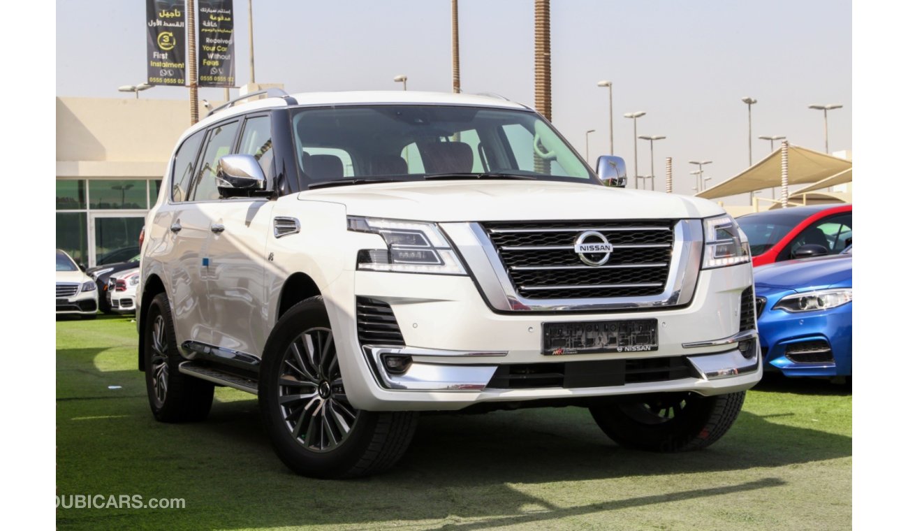 Nissan Patrol Gcc le platinum top opition warranty to 2025