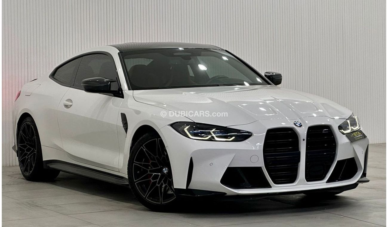 BMW M4 2021 BMW M4 Competition G82 (M Series) Coupe, AGMC Warranty + Service Contract, GCC