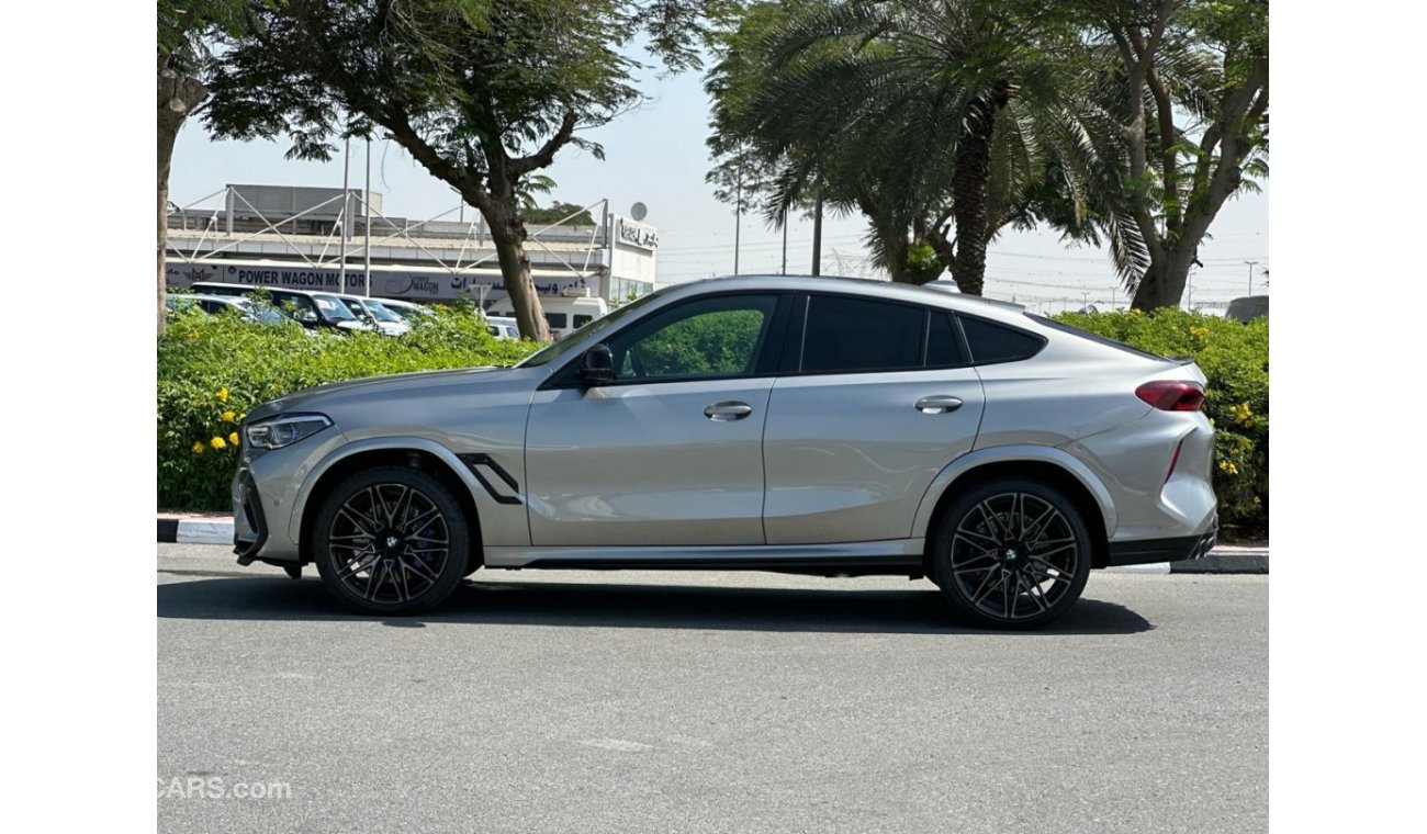 بي أم دبليو X6 M COMPETITION - 4.4L V8 - 2021  - EURO SPEC - SLV_BLK -  (LOCAL OFFER)