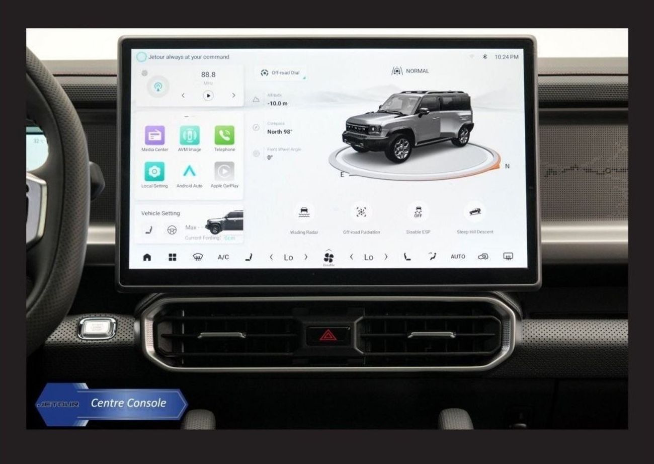 Jetour T2 #SL JETOUR T2 LUXURY 2.0L HI DCT PTR 2025 Export Only