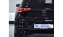 Volkswagen Golf EXCELLENT DEAL for our Volkswagen GTi ( 2021 Model ) in Black Color GCC Specs