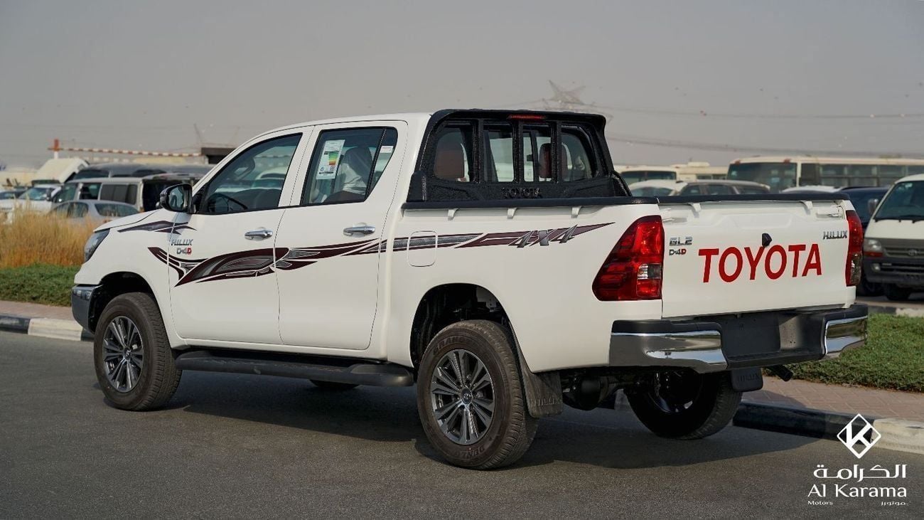 Toyota Hilux GL 2 2.4L AWD D-4D |  Diesel 4x4 Manual Transmission |  Rear Camera | Alloy Wheels | GCC
