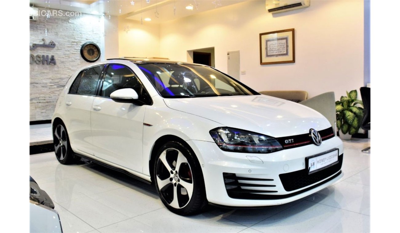 فولكس واجن جولف AMAZING!!! Volkswagen GTI 2014 Model!! in White Color! GCC Specs