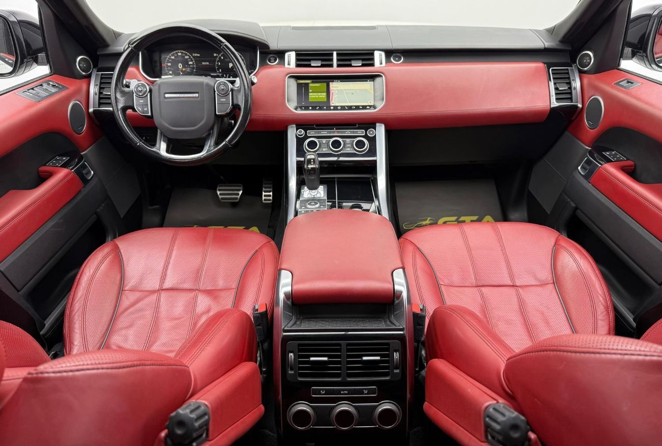 لاند روفر رينج روفر سبورت Supercharged 5.0L 2017 Range Rover Sport Supercharged V8, Full Service History, Excellent Condition,