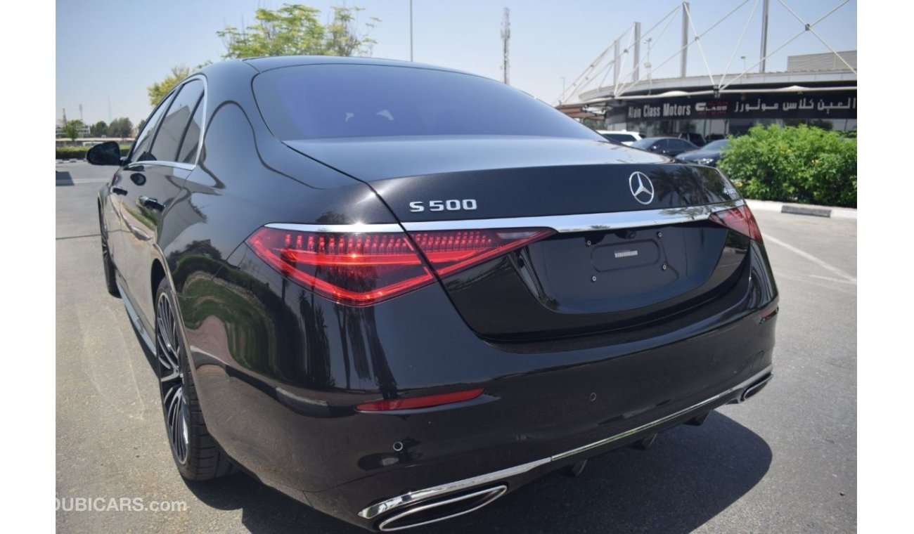 مرسيدس بنز S 500 4MATIC 2021 BRAND NEW BLACK INTERIOR AED599000 EXPORT PRICE