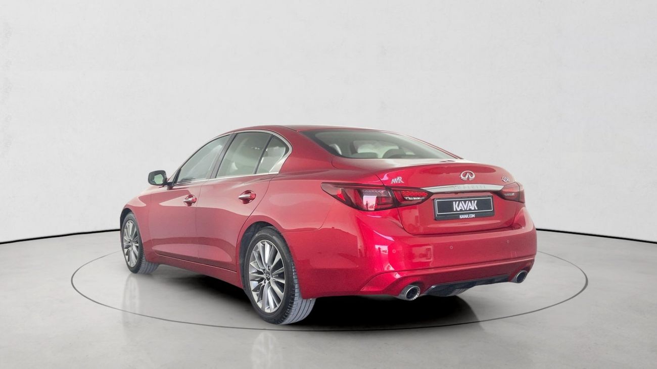 إنفينيتي Q50 Premium / Luxe | شامل الضمان | 0 ﺪﻔﻋﺓ ﺃﻮﻟﻯ