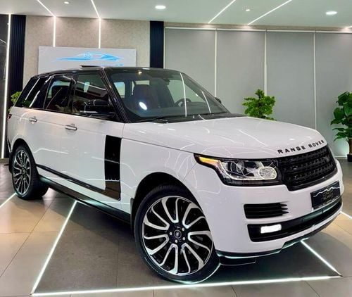 Land Rover Range Rover Autobiography Black 5.0L AUTOBIOGRAPHY SUPERCHARGED RR VOGUE V8 || GCC || SERVICE CONTRACT || FULLY