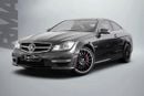 مرسيدس بنز C 63 AMG Std 6.2L 2013 Mercedes Benz C63 – P31 Performance Package / Original Paint
