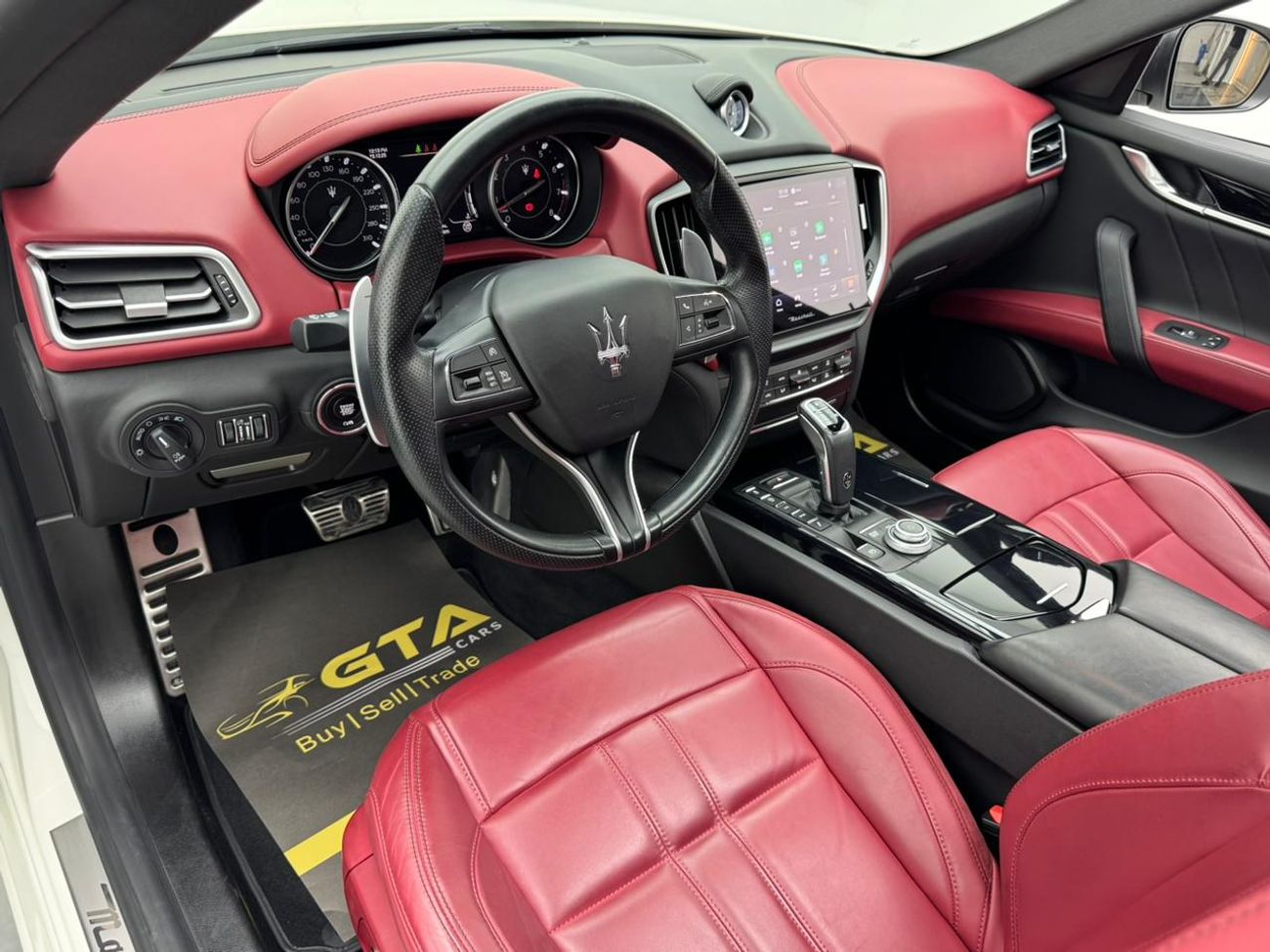 Maserati Ghibli Modena 3.0L 2022 Maserati Ghibli Modena, Maserati Service History, 1 Year Warranty, GCC