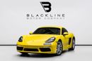 بورش كايمان 718 Std 2.0L M/T2024 Porsche Cayman, 2.0L TC F4, RWD, 300 bhp, 6 Speed Manual