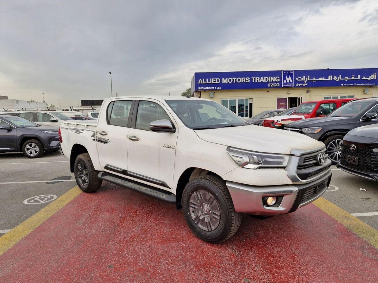 تويوتا هيلوكس 2024 Toyota Hilux 4WD D/C P/up 4x4 2.7L A/T Brand New 0Km