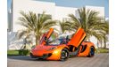 McLaren MP4 12C - Unique Color! - Excellent Condition - AED 6,864 Per Month - 0% DP