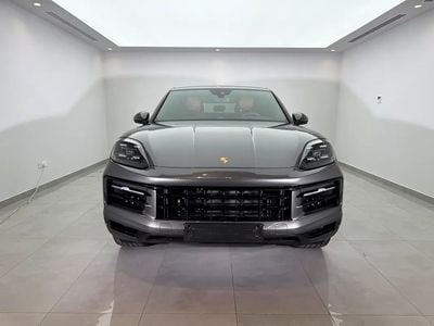 Porsche Cayenne 2024 Porsche Cayenne E-Hybrid Coupe (GCC Specs) – Grey with Red Interior