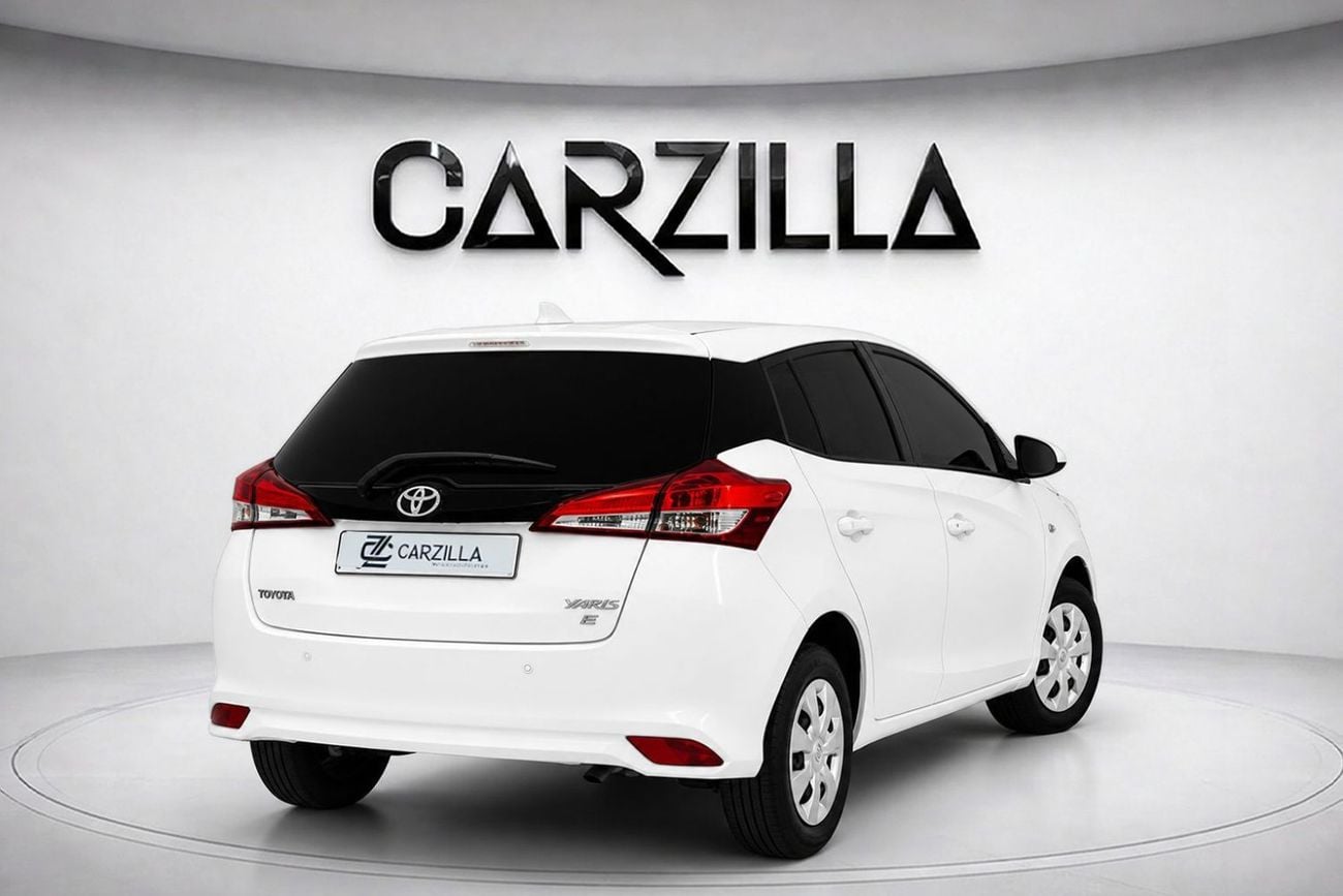 Toyota Yaris Toyota Yaris Hatchback E 2020 l 1 Owner l AED 587 P.M l 0% Downpayment
