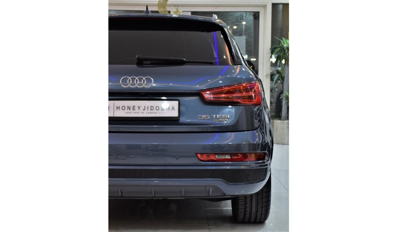 أودي Q3 EXCELLENT DEAL for our Audi Q3 S-Line 35TFSi 2018 Model!! in Blue Color! GCC Specs