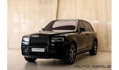 Rolls-Royce Cullinan Black Badge | 2022 - GCC - Warranty - Service Contract - Excellent Condition | 6.7L V12