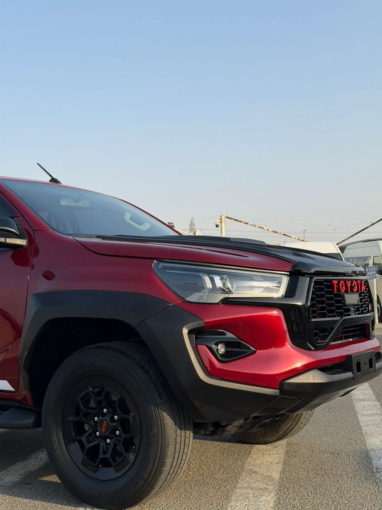 Toyota Hilux 2022 Toyota Hilux GR Sports Modified - 2.7L V4 AWD -GCC- Full Off Road Rollbar - Rear CAM & Multi Me