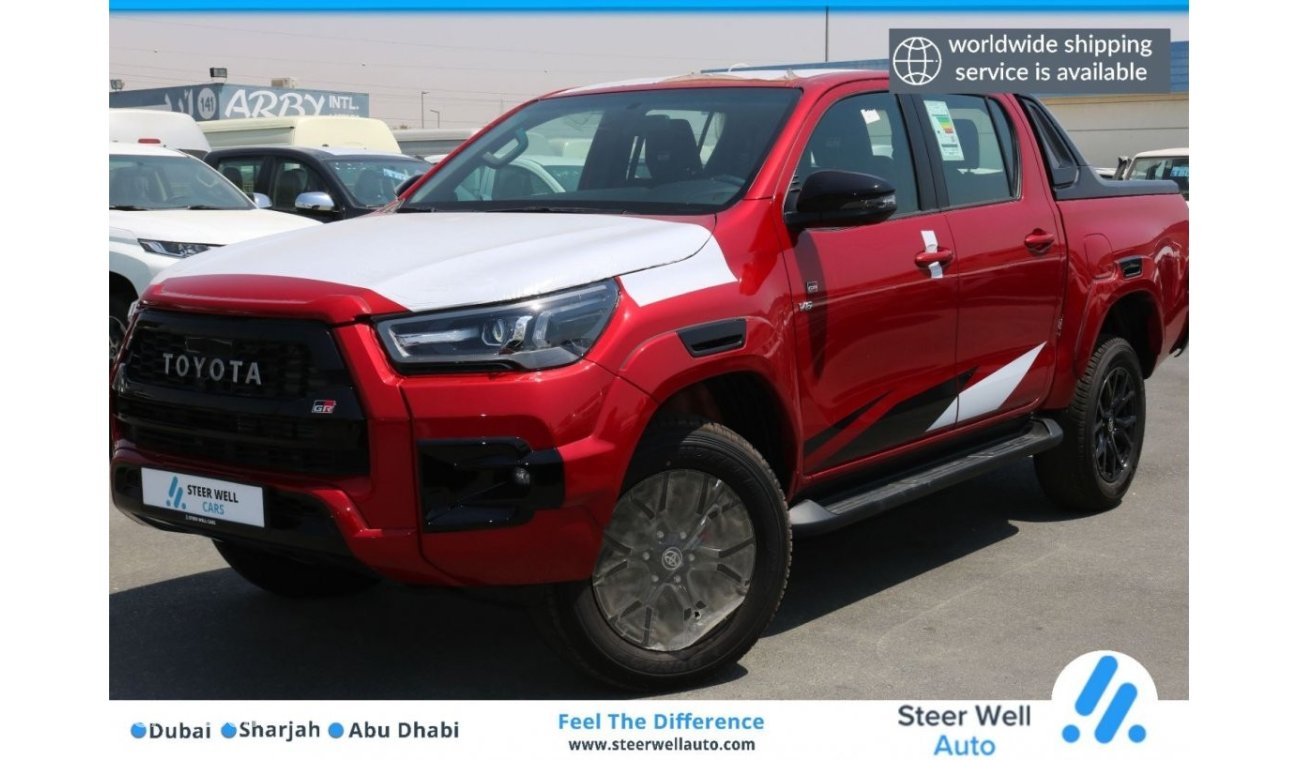 Toyota Hilux 2022 | GR SPORT 4WD 4.0 L A/T FULL OPTION WITH 360 CAMERA D/C - WITH GCC SPECS - EXPORT ONLY