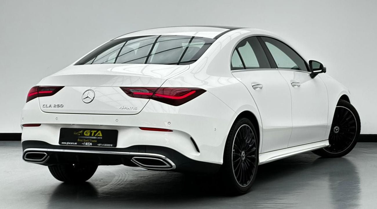 Mercedes Benz CLA250 2025 Mercedes-Benz CLA 250 4Matic, 5 Year Mercedes Warranty + Service Contract, GCC