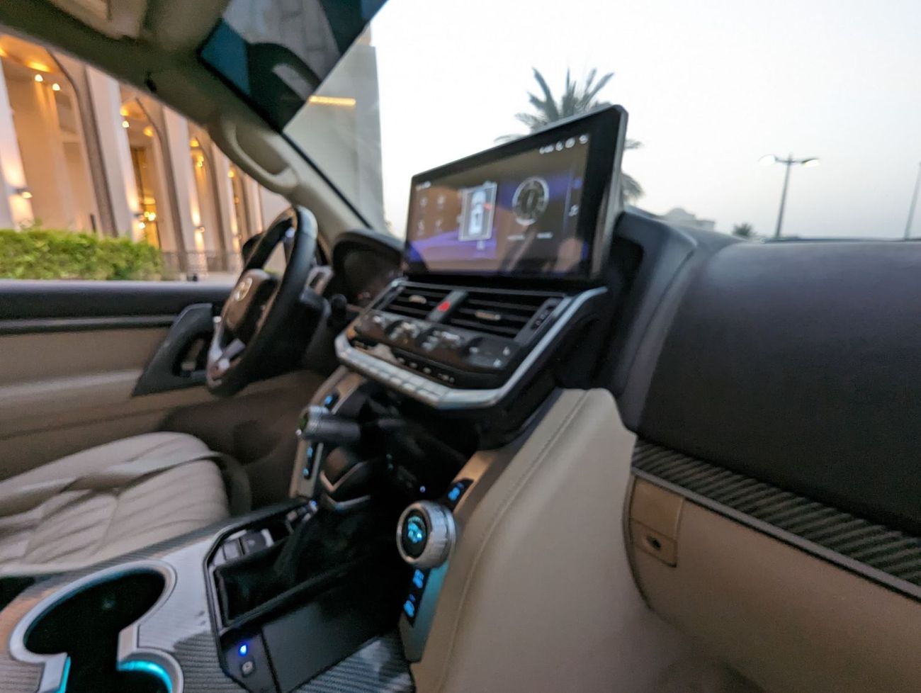 Toyota Land Cruiser Toyota Landcruiser 2014 LHD facelifted 2025 black colour exterior and interior colour beige 8 seater