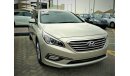 Hyundai Sonata 2017 BEIGE GCC NO REPAINT NO ACCIDENT PERFECT