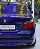 بي أم دبليو 520i EXCELLENT DEAL for our BMW 520i ( 2005 Model ) in Blue Color GCC Specs