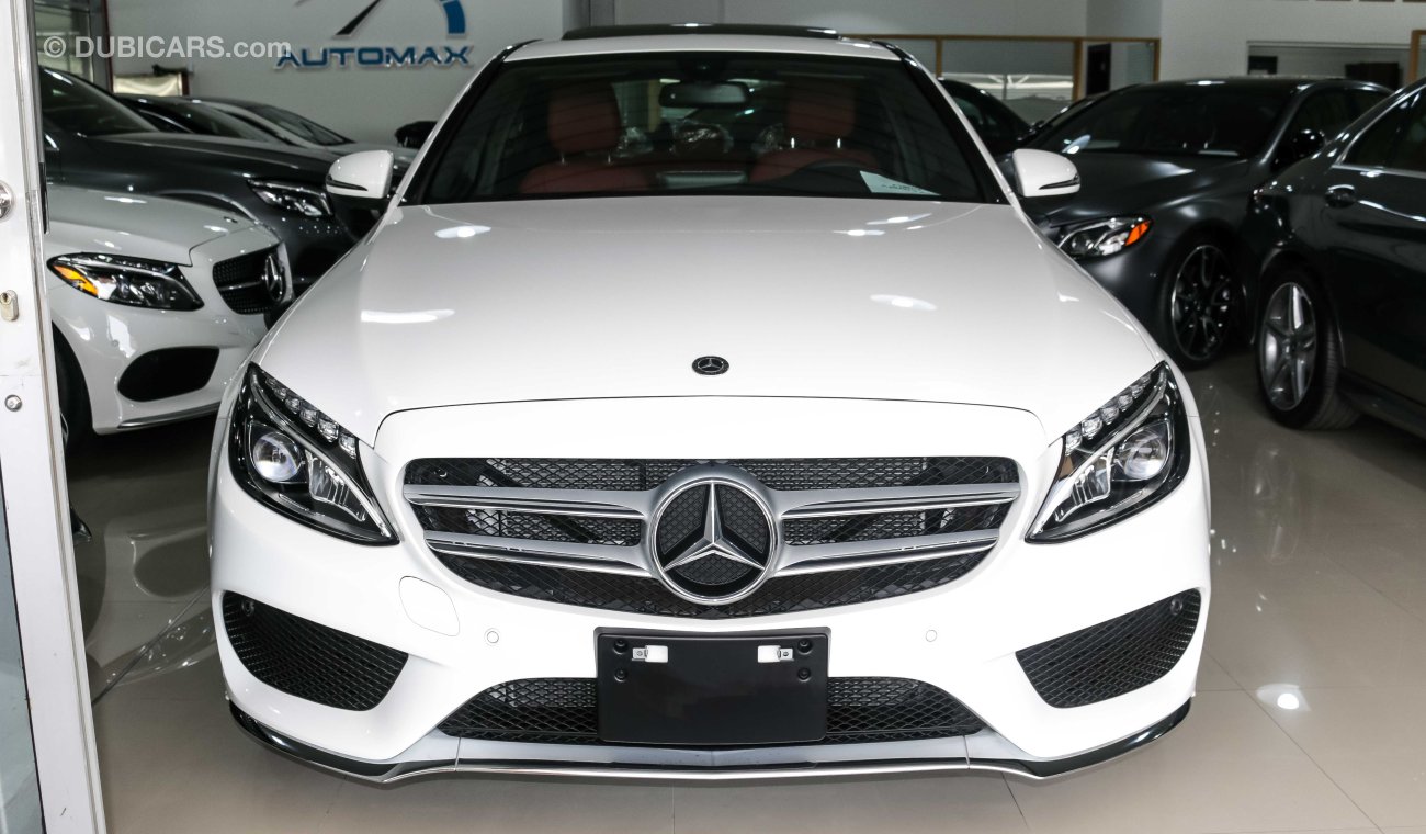 Mercedes-Benz C 250 2018, 2.0L GCC 0km with 2 Years Unlimited Mileage Warranty