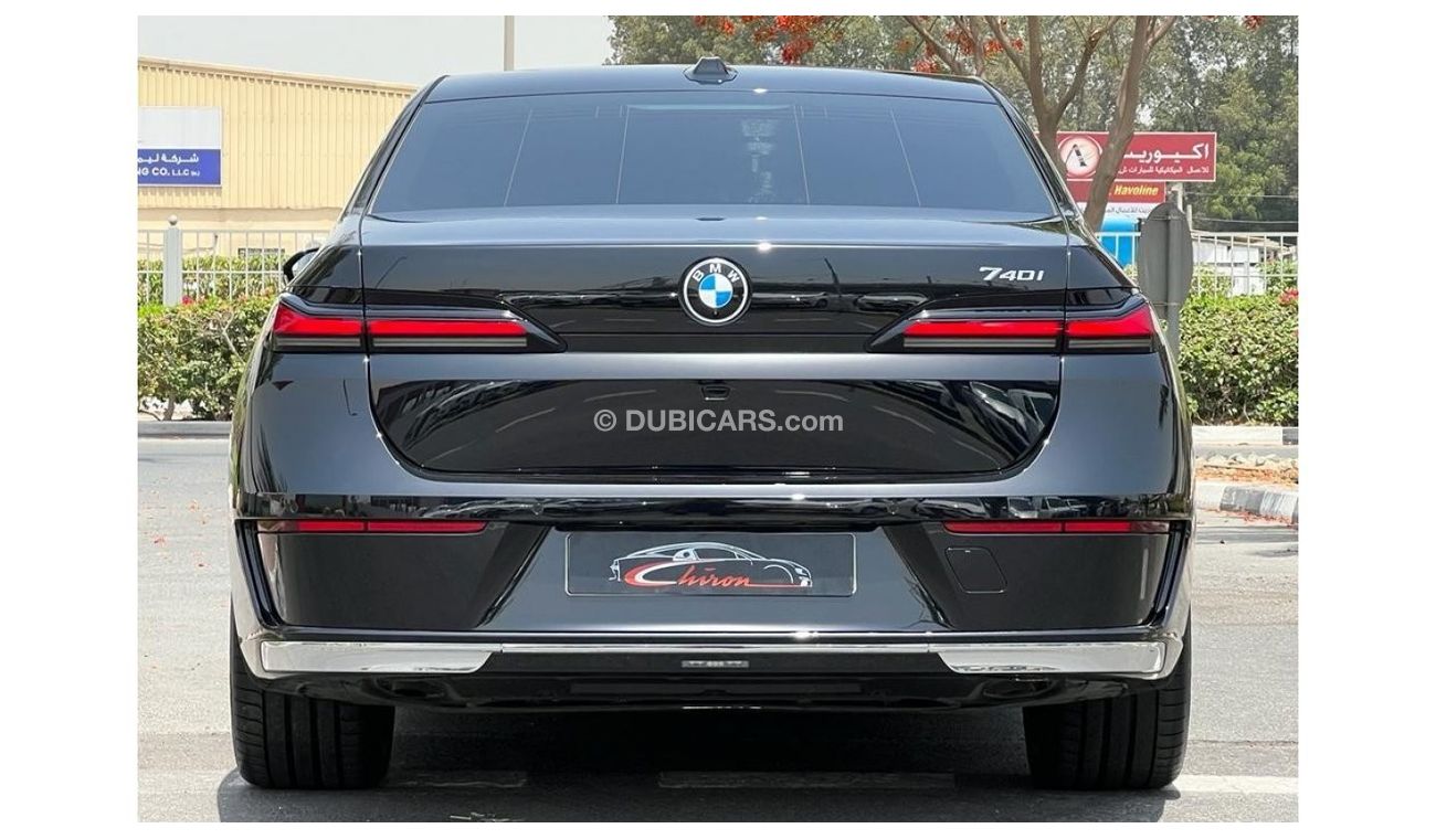 BMW 740Li BME 740i Luxury Pure Excellence 2023 GCC UNDER WARRANTY SERVICE CONTRACT