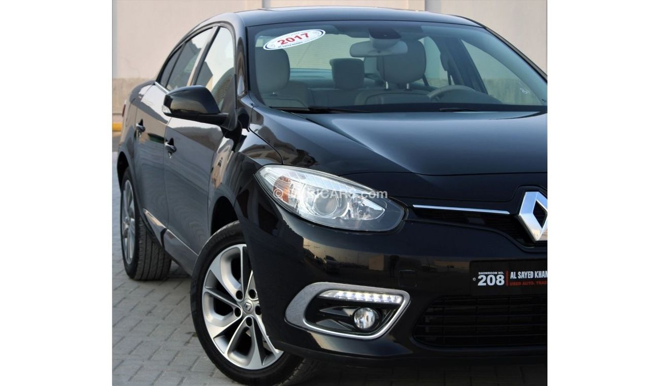 Renault Fluence Renault Fluence 2017, GCC, in excellent condition, without paint, without accidents, full option No.