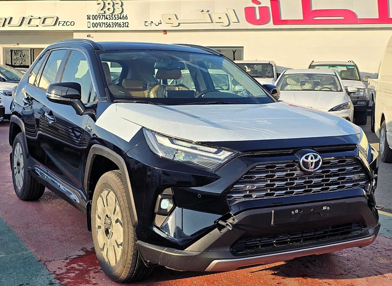 تويوتا راف ٤ Toyota RAV4 Hybrid 2.5l Suv AWD 5Doors GCC Black Color 2025 Model
