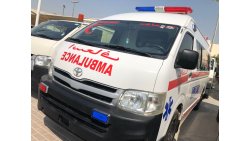 تويوتا هاياس Toyota Hiace Highroof Ambulance,Model:2013. Excellent condition