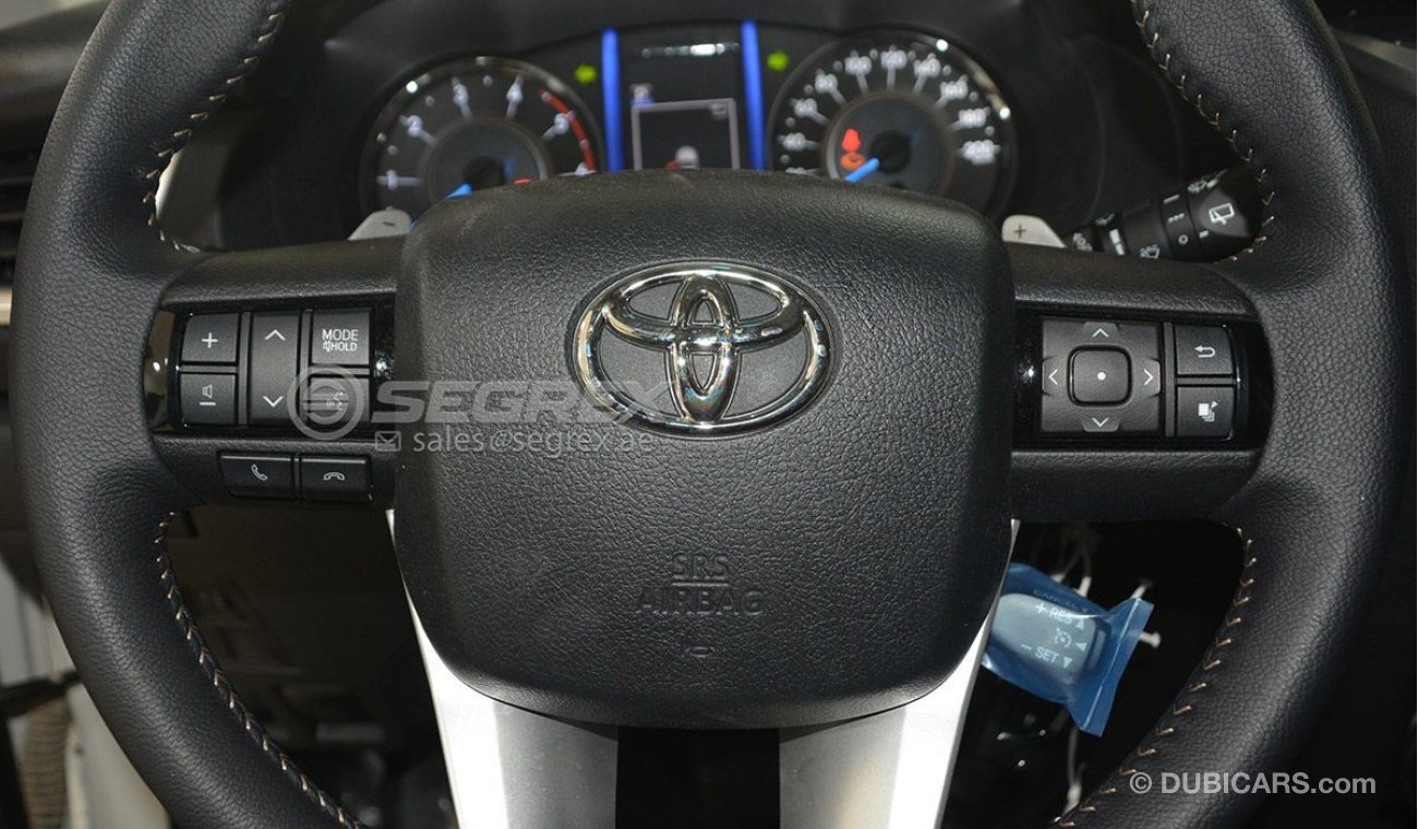 تويوتا فورتونر 2020 Toyota Fortuner 2.4L TDSL, 4WD AT with Additional Accessories