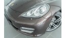 Porsche Panamera 4 2013 Porsche Panamera 4 / Full-Service History