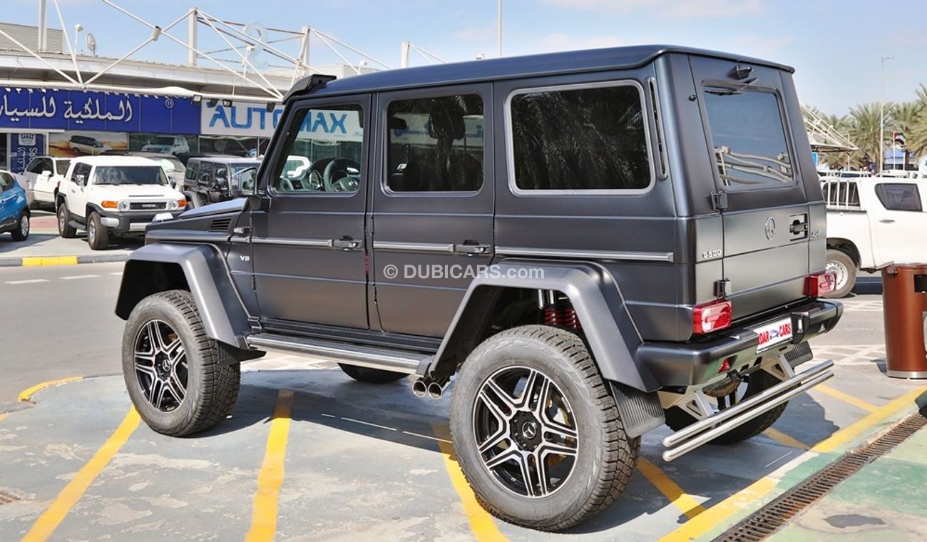 Mercedes-Benz G 500 4X4 German Specs