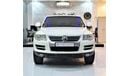 Volkswagen Touareg LOW MILEAGE! for our Volkswagen Touareg 2009 Model!! in White Color! GCC Specs
