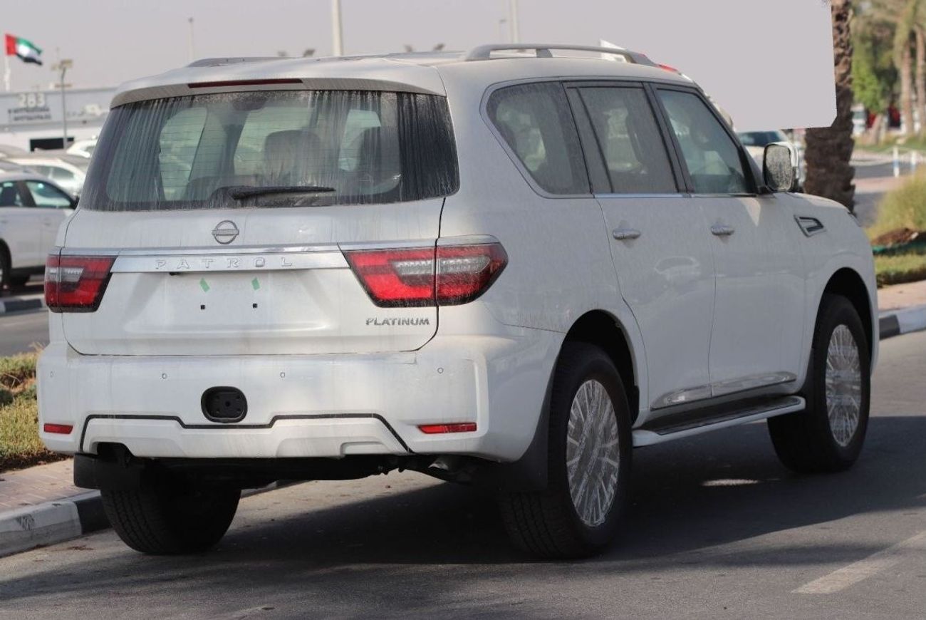 Nissan Patrol 4.0 SE, V6 PLATINUM,LEATHER SEAT, ELECTRIC SEAT, SUNROOF, MONITOR,MODEL 2024
