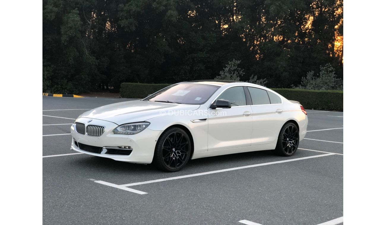 BMW 650i Luxury MODEL 2013 GCC CAR PREFECT CONDITION INSIDE AND OUTSIDE FULL OPTION PANORAMIC ROOF LEATHER SE
