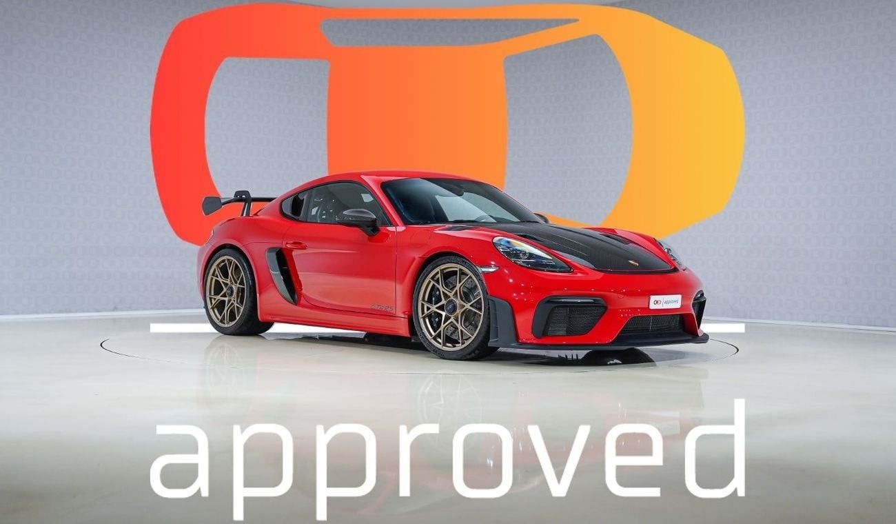 Porsche 718 Cayman GT4 RS Weissach - Ramadan Buy Now Pay September - AED 10,780 P/M