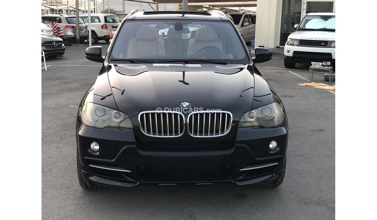 بي أم دبليو X5 موديل 2009 خليجي فل  مواصفات كراسي جلد ومثبت سرعه وتحكم كهربي كامل ونظام صوت ممتاز وكاميرا خلفيه ومد