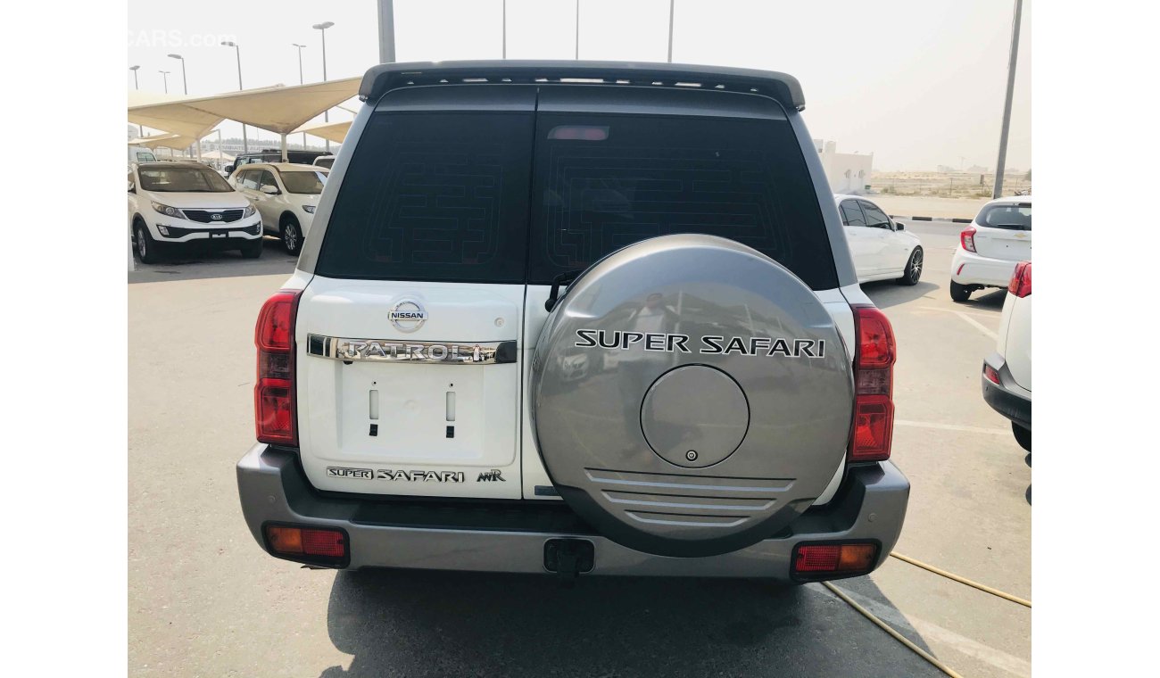 Nissan Patrol Super Safari سياره نظيفه جدا بحاله ممتازه ضمان شاسيه جير ماكينه