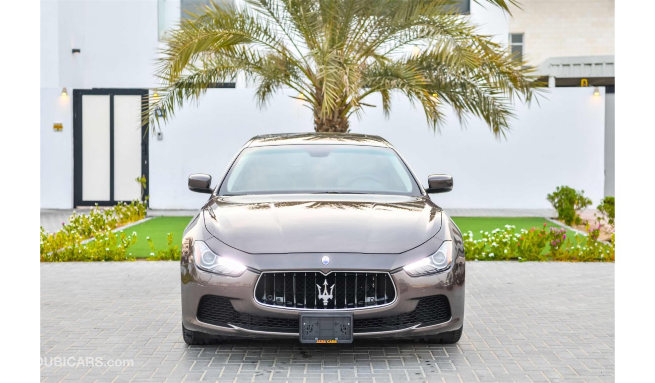 Maserati Ghibli S - GCC - AED 2,330 Per Month - 0% Down Payment