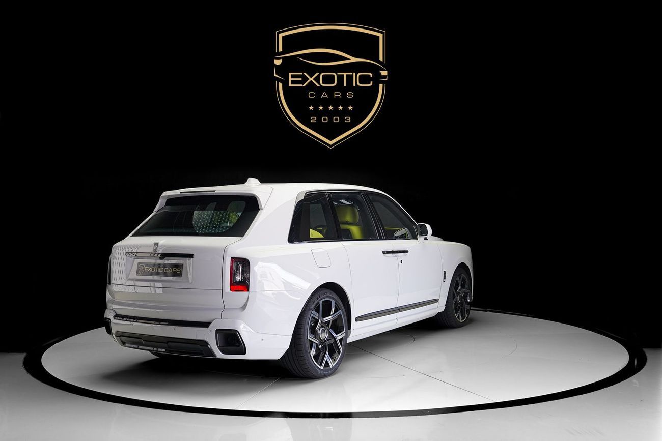 Rolls-Royce Cullinan BLACK BADGE DUALITY SEATS