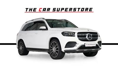 مرسيدس بنز GLS 450 4MATIC سيارة دفع رباعي فاخرة للغاية بمواصفات عالية من دول مجلس التعاون الخليجي - سجل صيانة كامل - بحالة ممت