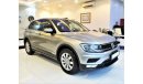 فولكس واجن تيجوان AGENCY WARRANTY FULL SERVICE HISTORY ( ORIGINAL PAINT صبغ وكاله ) Volkswagen Tiguan 2017 Model! GCC